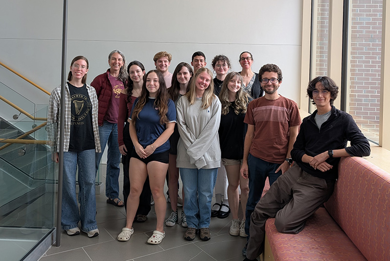 DuVal Lab members in fall 2025