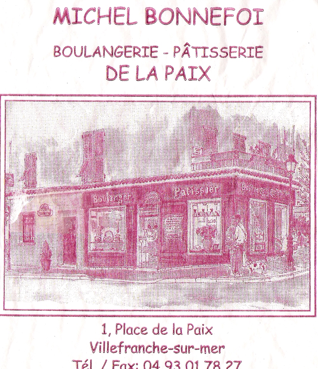 Boulangerie de la Paix, Villefranche