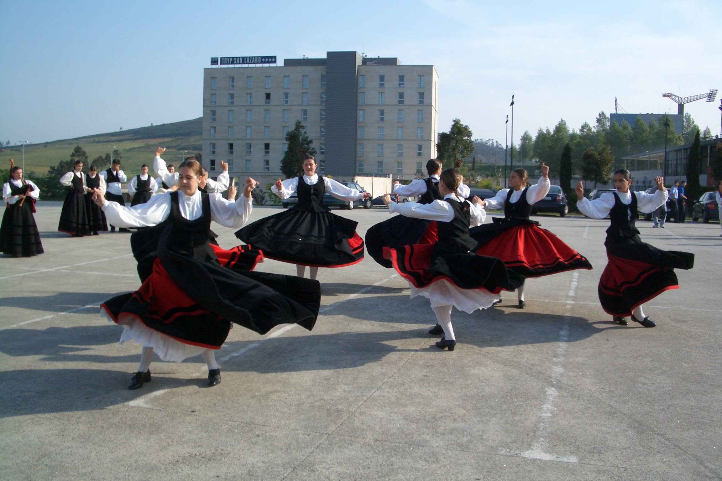 Galician dancers