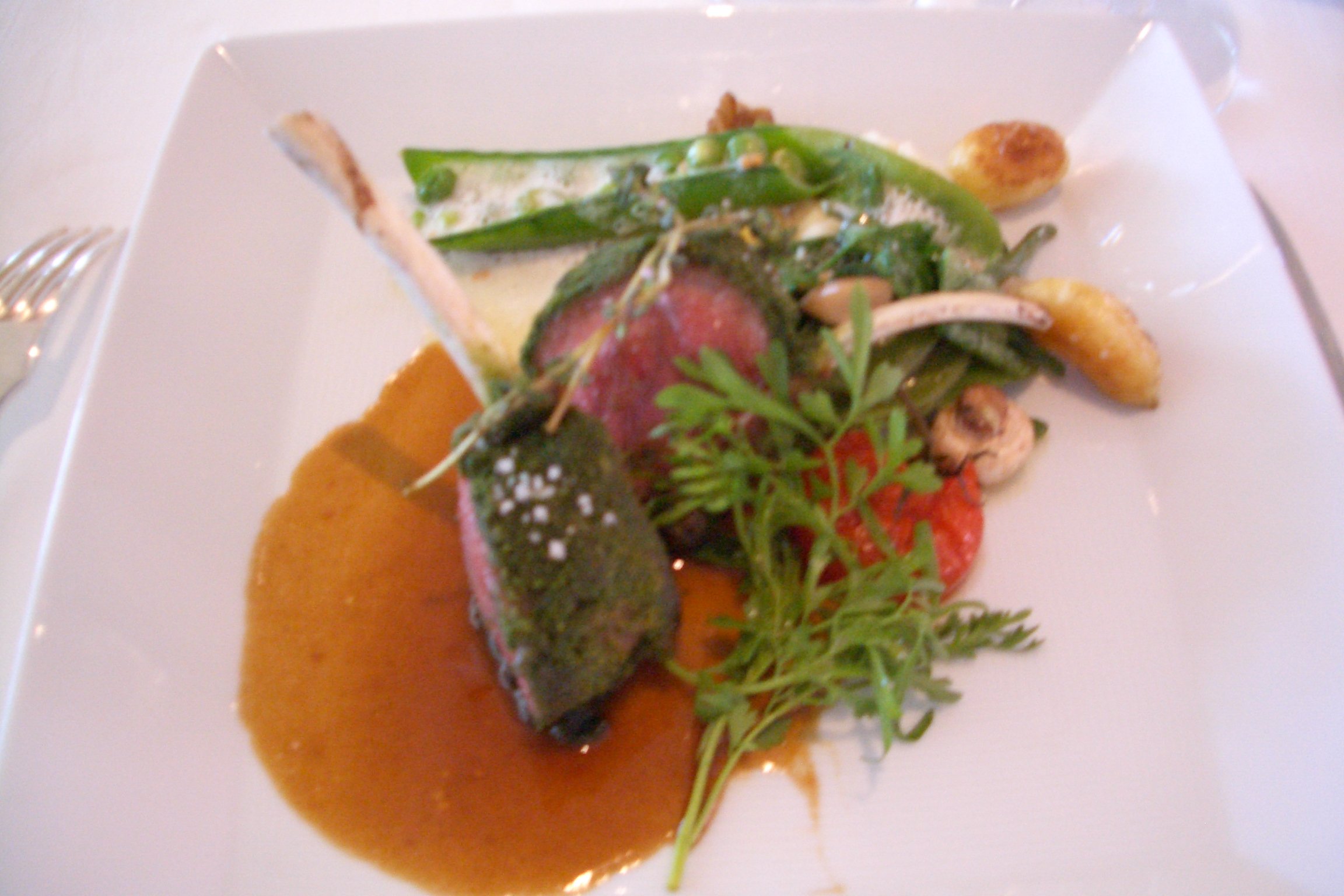 Rack of lamb