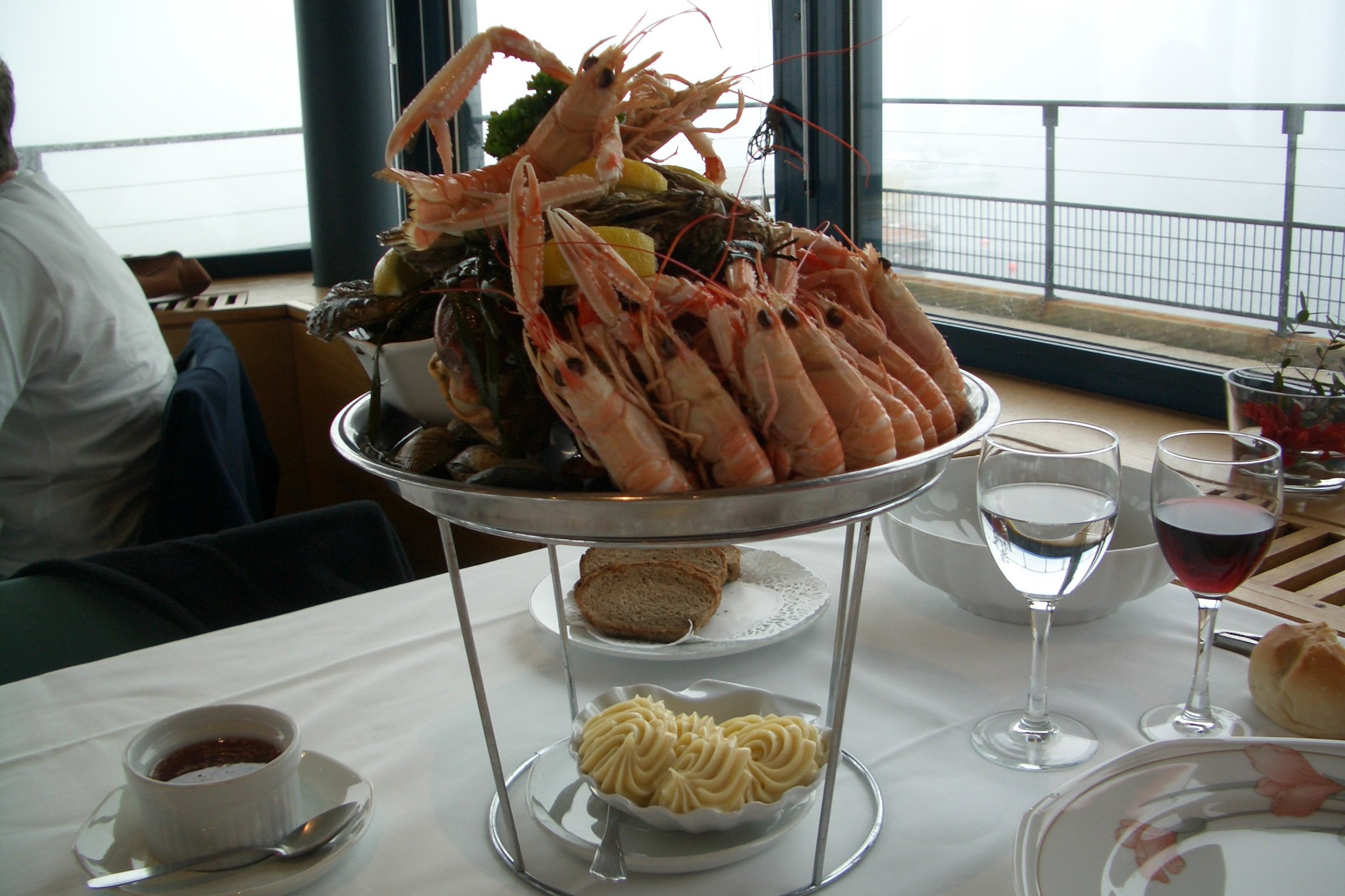 Seafood platter