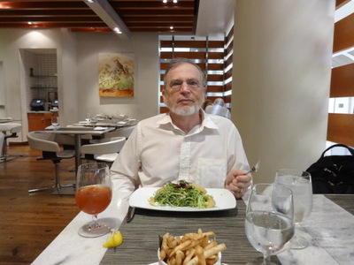 David and salad