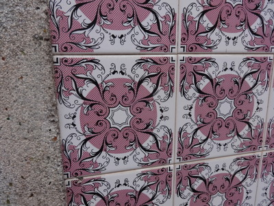 pink tile