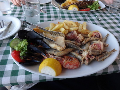 mixed fish