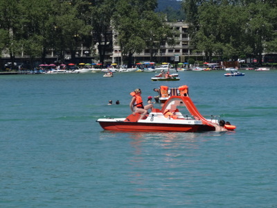 peddle boat