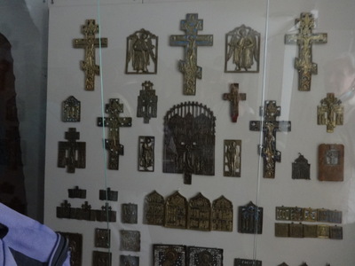 silver crosses