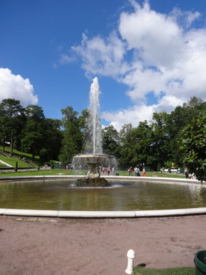 tall fountain