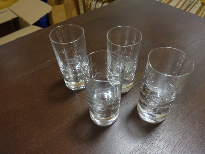 shot glasses