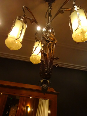 thistle chandelier