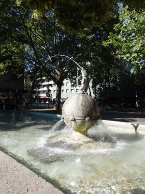 fish fountain