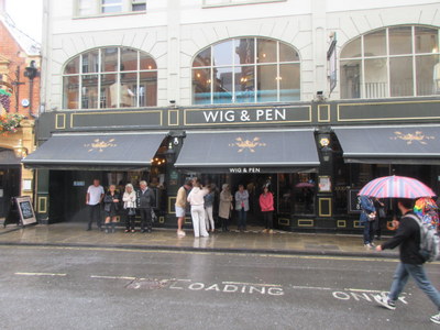 Wig and Pen